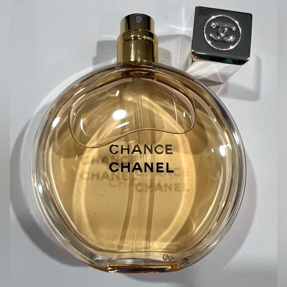 CHANEL CHANCE Eau De Parfum 1.7 OZ And 3 X Chance Travel Size Spay With Box - Picture 6 of 13